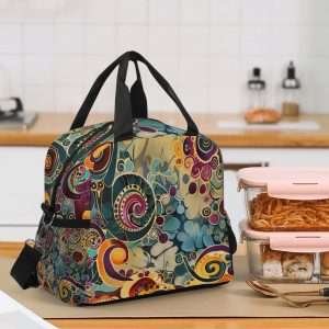 Insulated Lunch Bag / Garden