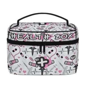 Health Box, PU Leather Medicinal Bag / Mod.9