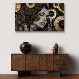 Rest / Print on Canvas, Premium Polycotton Canvas 60"x30" , High Quality Home Decor