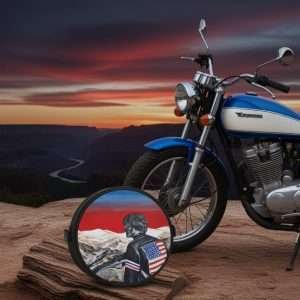 Captain America- Easy Rider / Round Bag convertible in Backpack