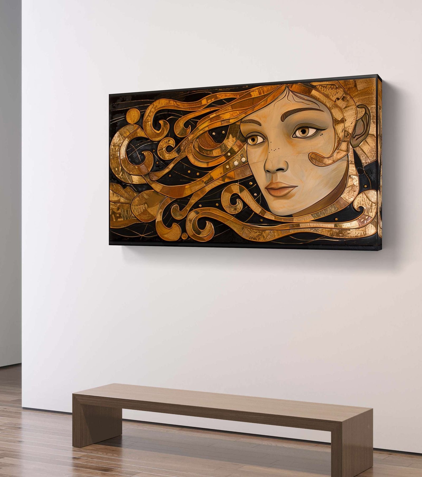 Venus / Print on Polycotton Canvas 60"x30" 4 Venus / Print on Polycotton Canvas 60"x30" - Image 4