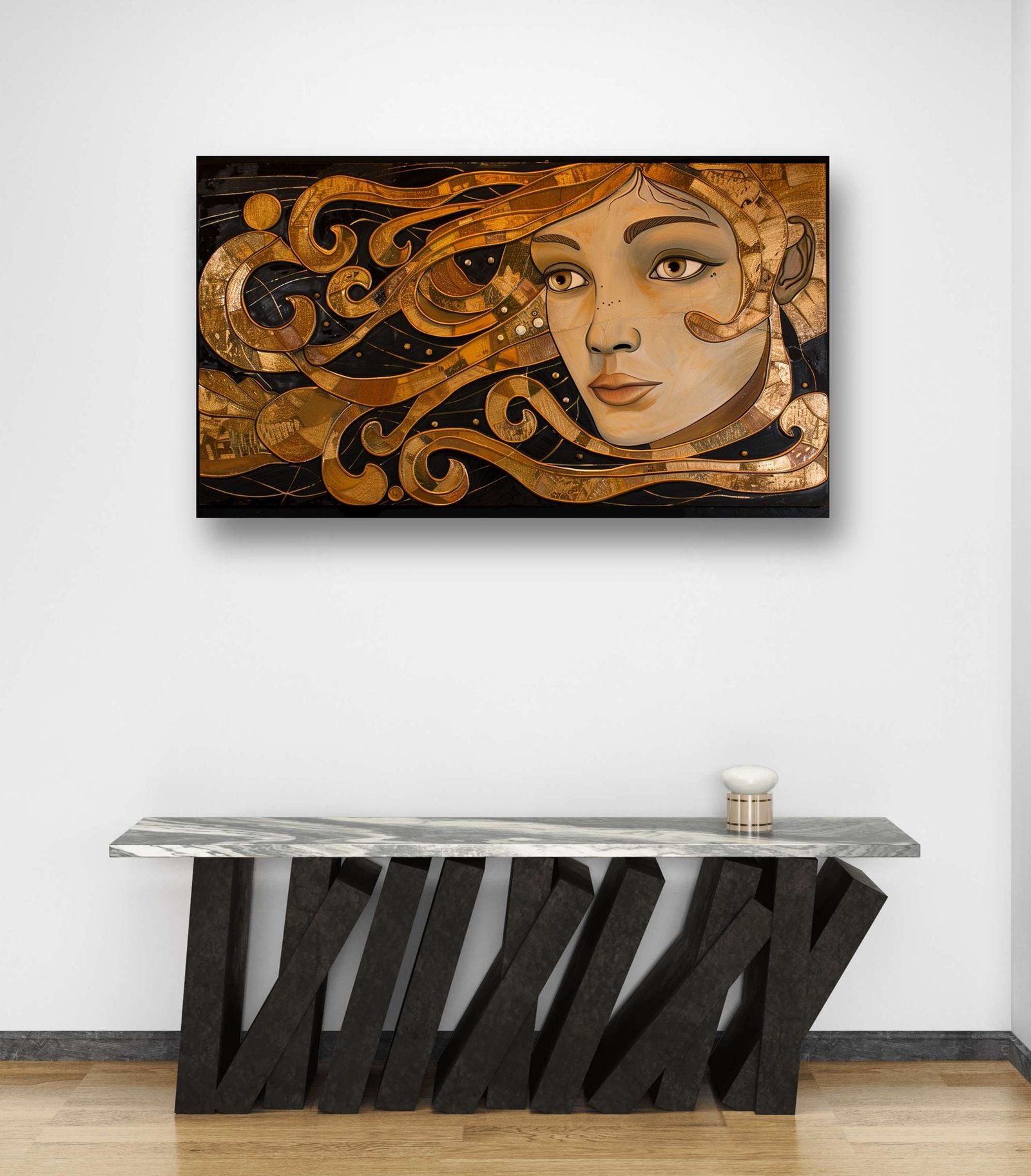 Venus / Print on Polycotton Canvas 60"x30" 1 Venus / Print on Canvas, Premium Polycotton Canvas 60"x30" , High Quality Home Decor