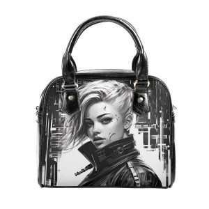 PU Leather Shoulder Handbag / Future Girl W7