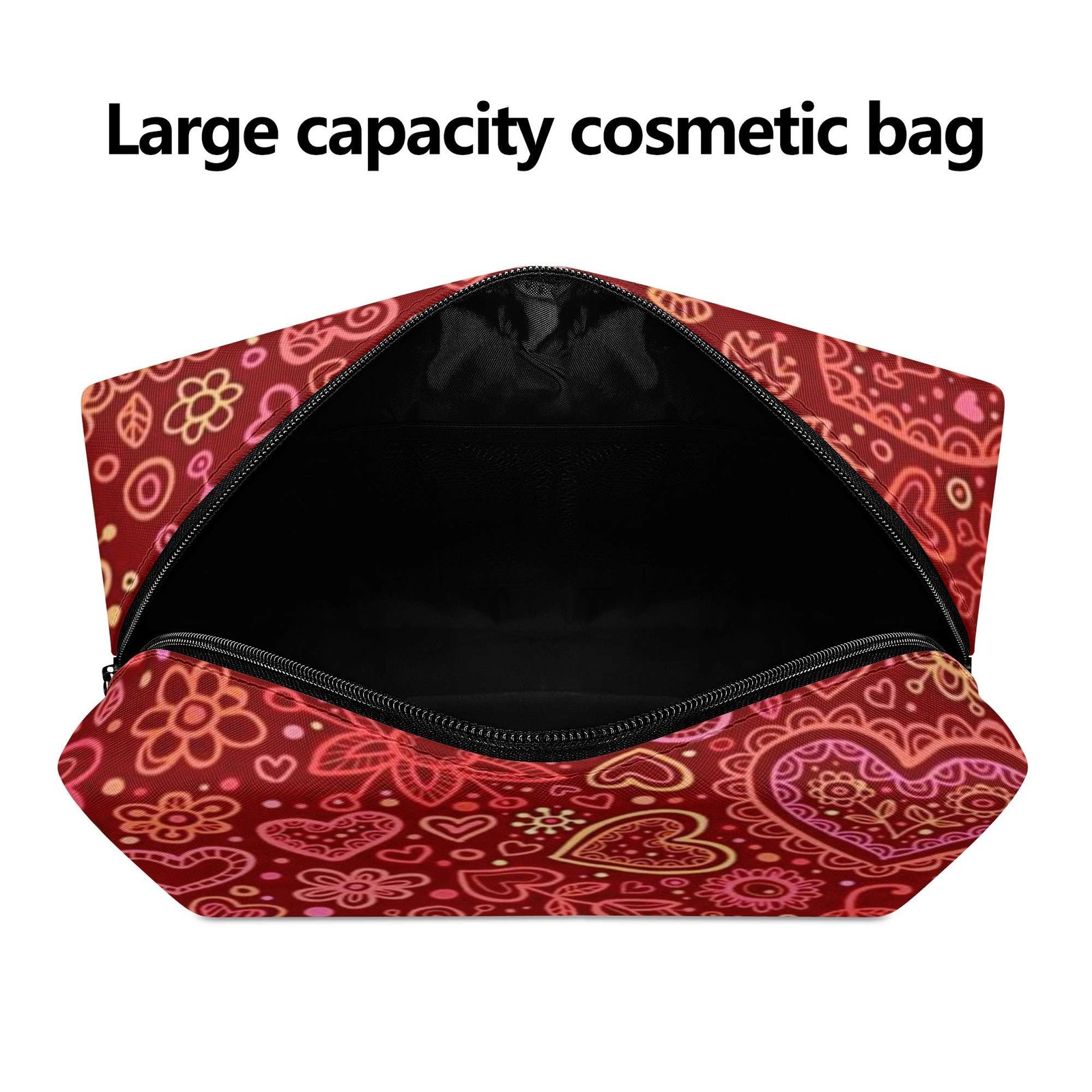 PU Leather Case / Red Hearts 4 PU Leather Case / Red Hearts - Image 4