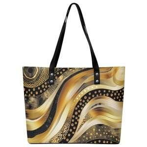 Tote Bag, PU Leather Handbag, Shopping Bag / Tote-7