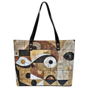Tote Bag, PU Leather Handbag, Shopping Bag / Tote-6