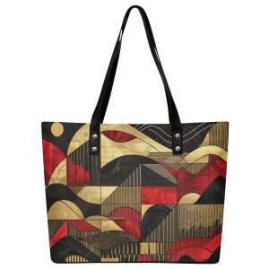 Tote Bag, PU Leather Handbag, Shopping Bag / Tote-11