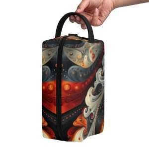 Organizer Purse, PU Leather Multipurpose Case / Wave