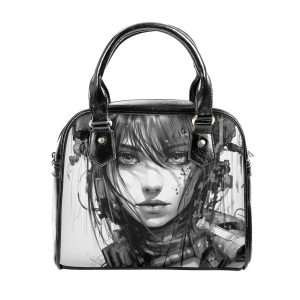 PU Leather Shoulder Handbag / Future Girl W2