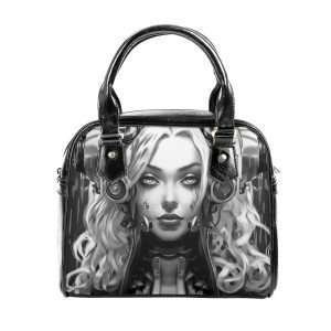 PU Leather Shoulder Handbag / Future Girl W5