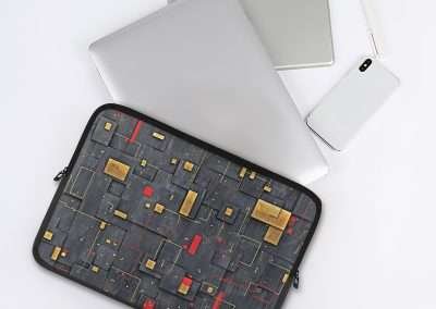 Laptop Sleeve for 10",12",13",15",17"/ Cyberpunk-4