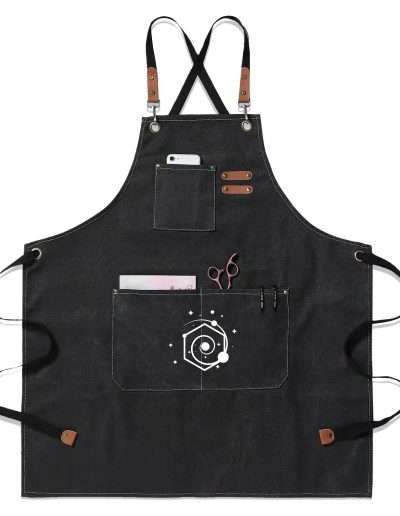 Unisex canvas apron for artists and craftsmen / Dilameart