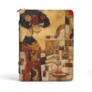 Gourmet Cuisine / Recipe Book Briefcase with pockets