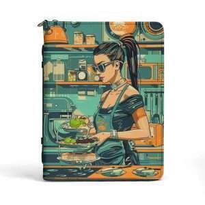 Modern Recipes / Recipe Book Briefcase with pockets