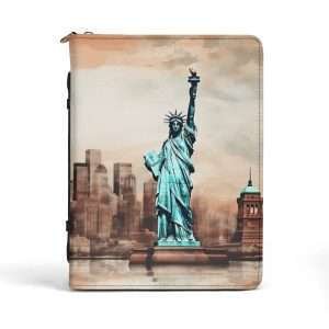 Towards Freedom / Travel Diary Briefcase with internal pockets