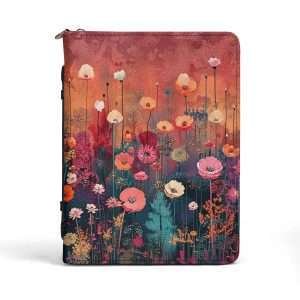 Flowers / Briefcase with internal pockets