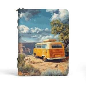 Travel Diary Briefcase with internal pockets