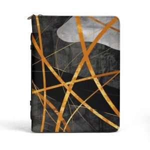 Marble Effect / Briefcase with internal pockets