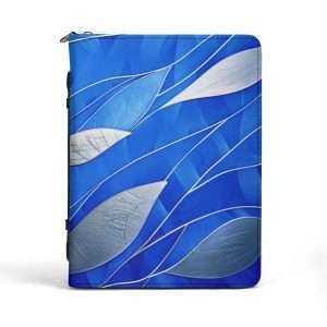 Sea Waves / Briefcase with internal pockets