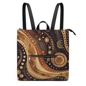 Brown / Bucket Backpack