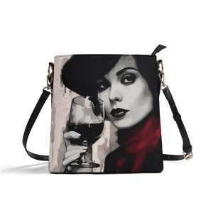 Glass of Wine / Bucket Bag