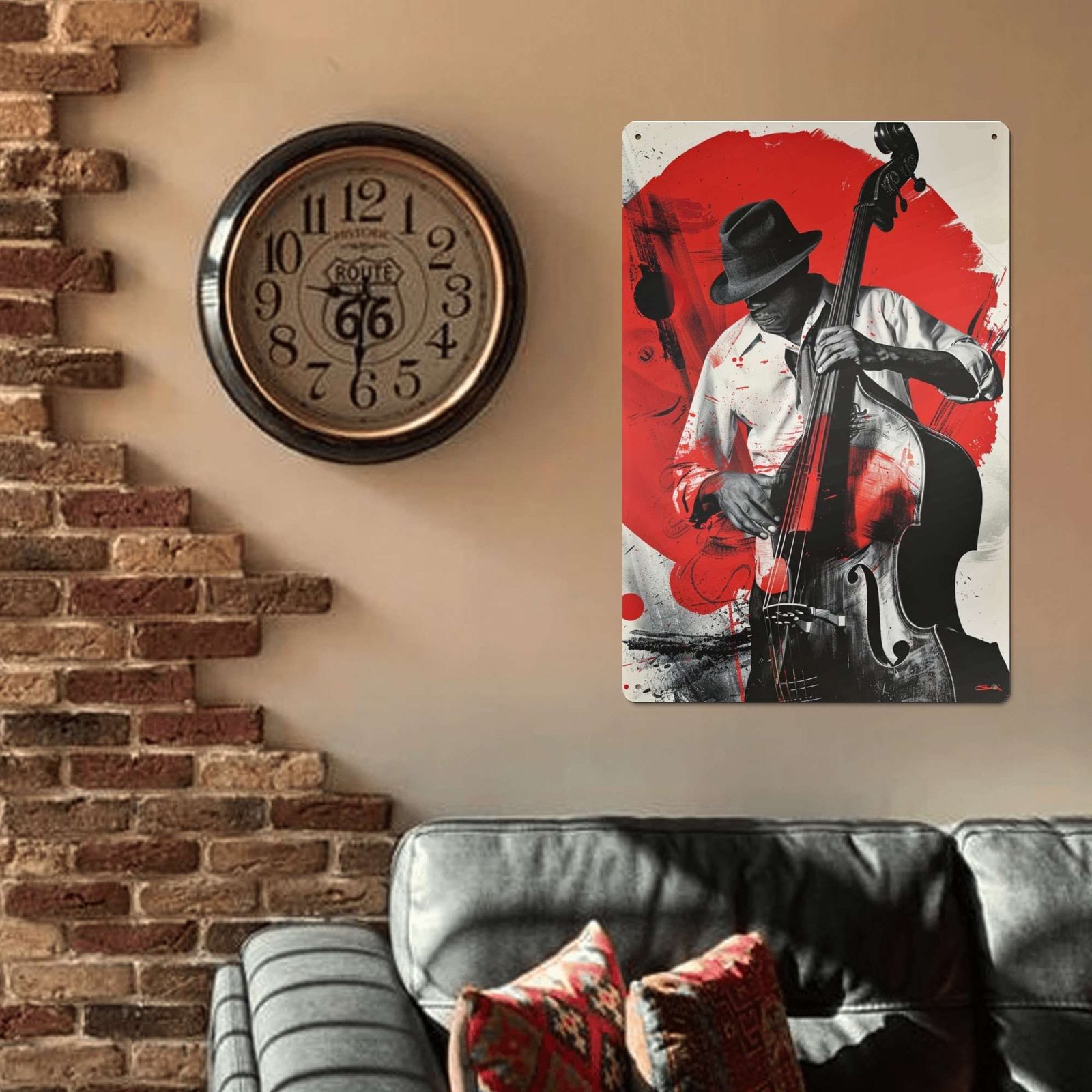 Jazz / Metal Wall Art Jazz Music Decor