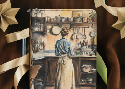 Ancient Recipes / Recipe Book Briefcase with pockets