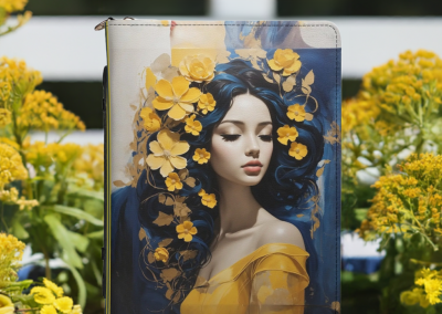 Coreopsis / Briefcase with internal pockets