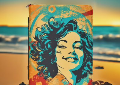 Happy Girl / Briefcase with internal pockets