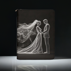 Wedding Day / Briefcase whit internal pockets