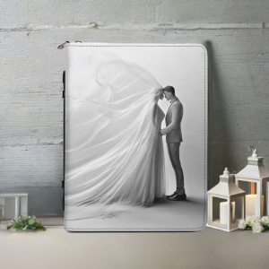 White Wedding / Briefcase with internal pockets