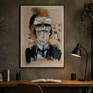 Ritratto di Corto Maltese – Portrait by Dilameart (2010)