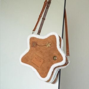Stella / Borsa a tracolla - Zaino  in ecopelliccia
