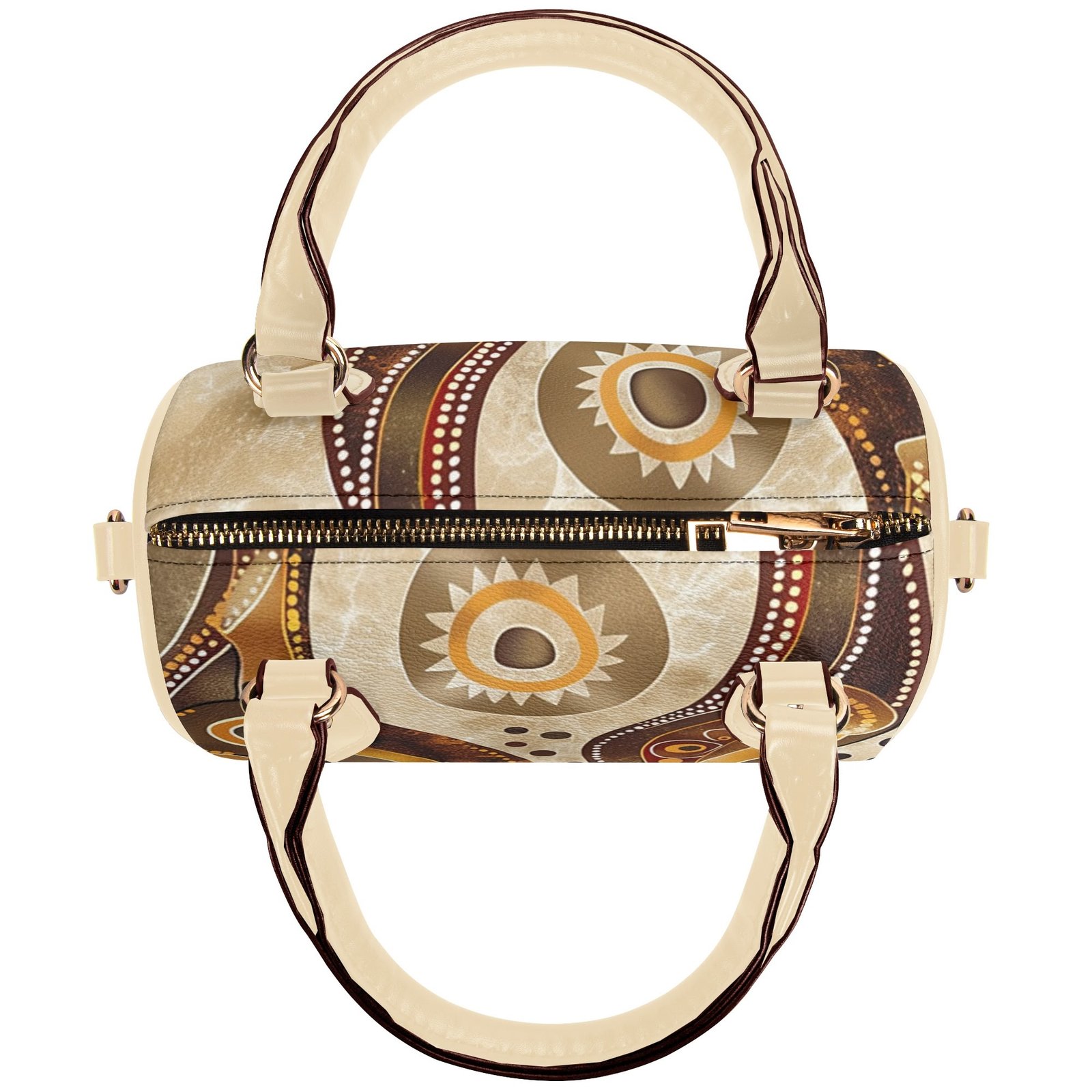 Sandy / Mini Boston Bag (Beige) - Image 4
