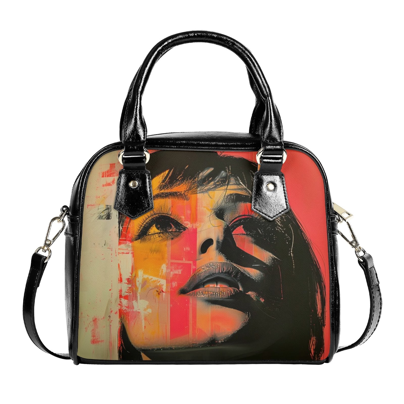 Orange Girl / Shoulder Handbag - Image 3