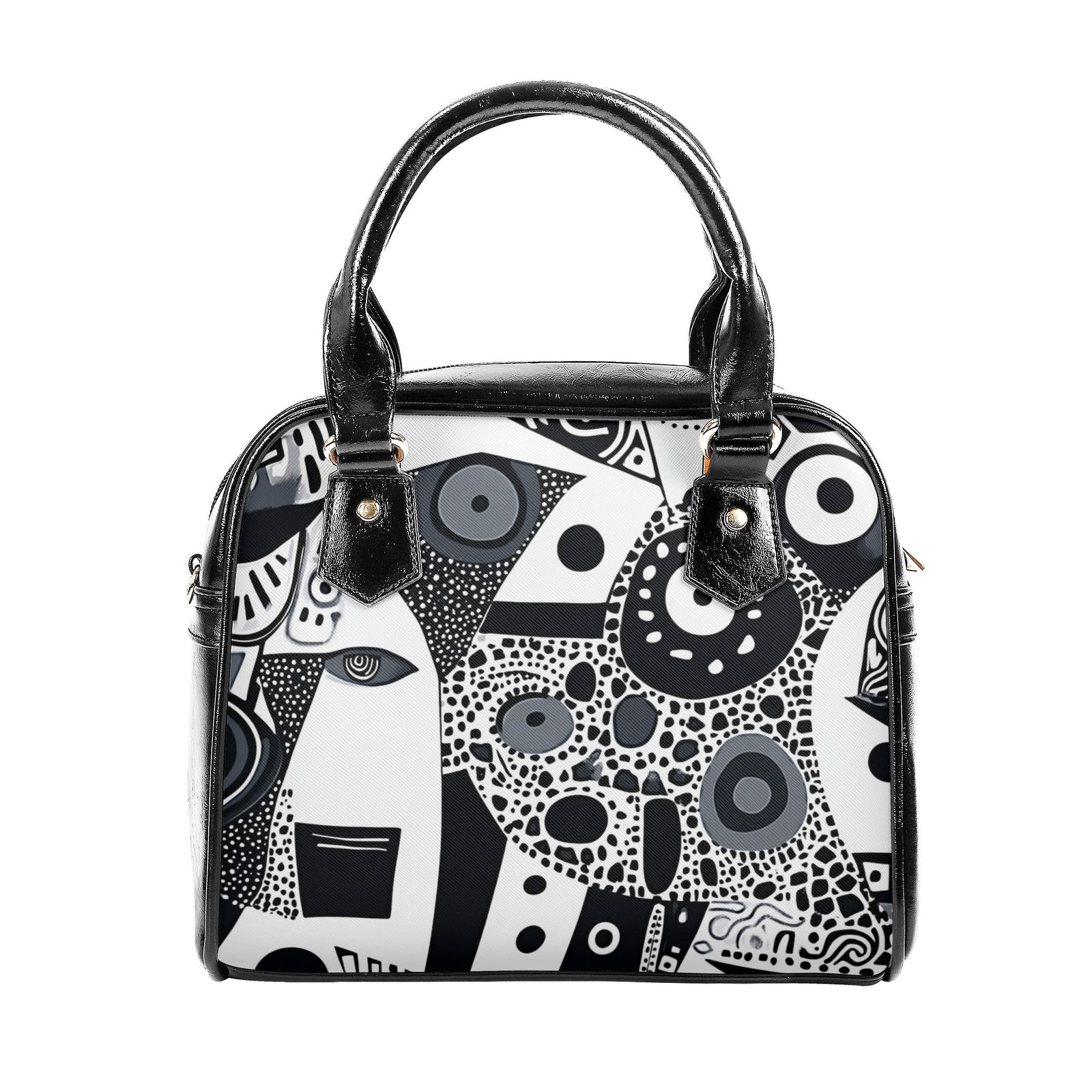 Purple Trails / Shoulder Handbag