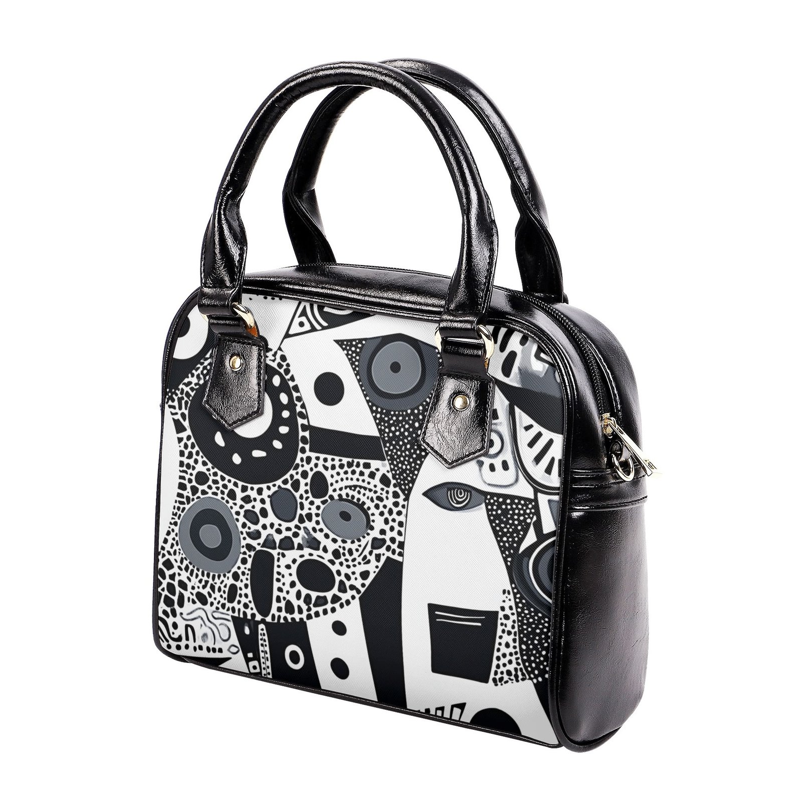 Purple Trails / Shoulder Handbag - Image 2