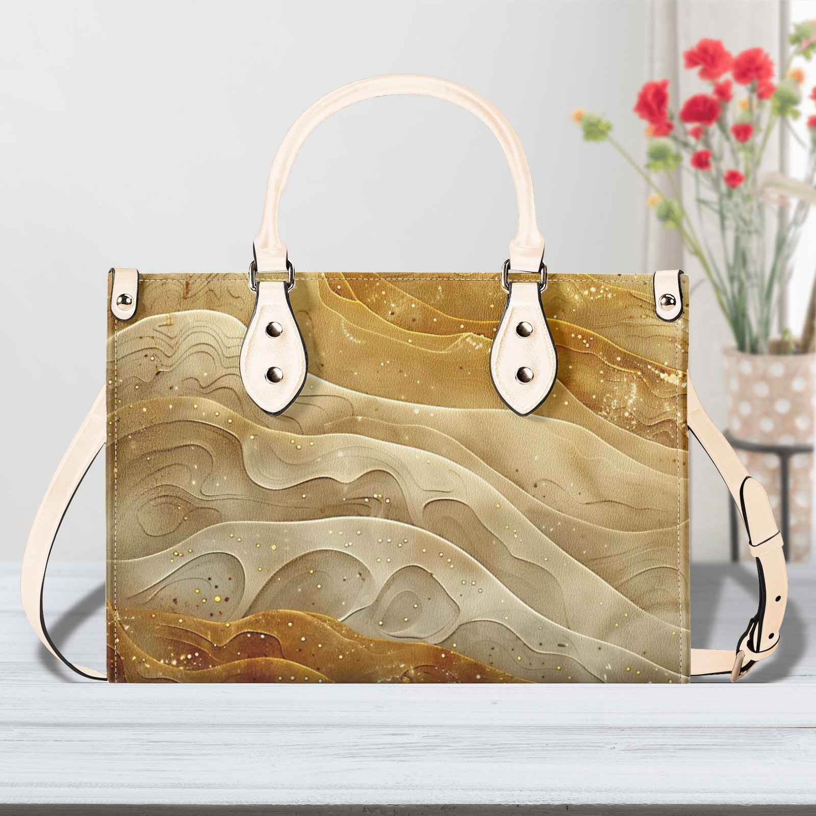 Sand Waves / Luxury Handbag ( 3 size )